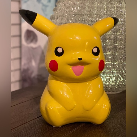 Pokemon Other - Nintendo 2016 Pokemon Pikachu Ceramic Bank FAB•NY